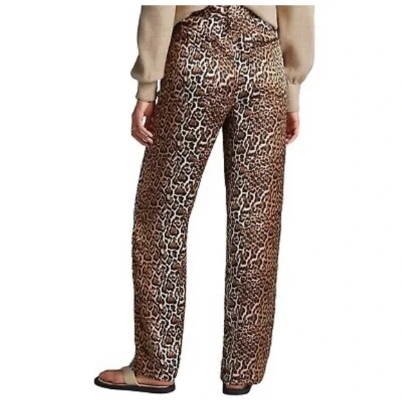 Anthropologie Ena Pally leopard pants 👖 - Picture 2 of 6
